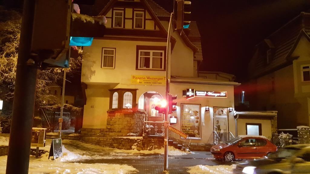 Pension Wasunger Tor Meiningen Exteriér fotografie